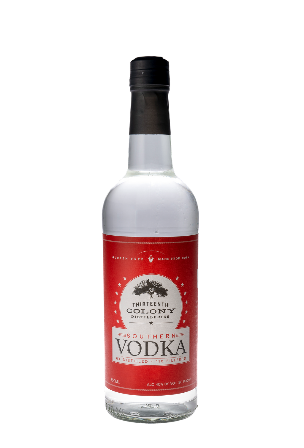 13th Colony Southern Vodka 750mL